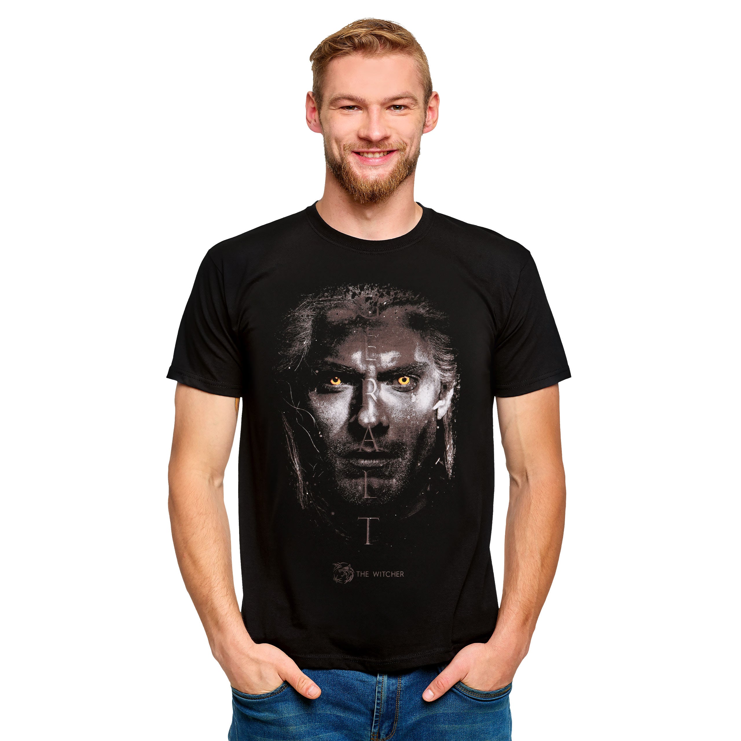 Product image Witcher - Geralt Portrait T-Shirt black