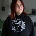 Product image Witcher - Wolf Emblem Hoodie Black