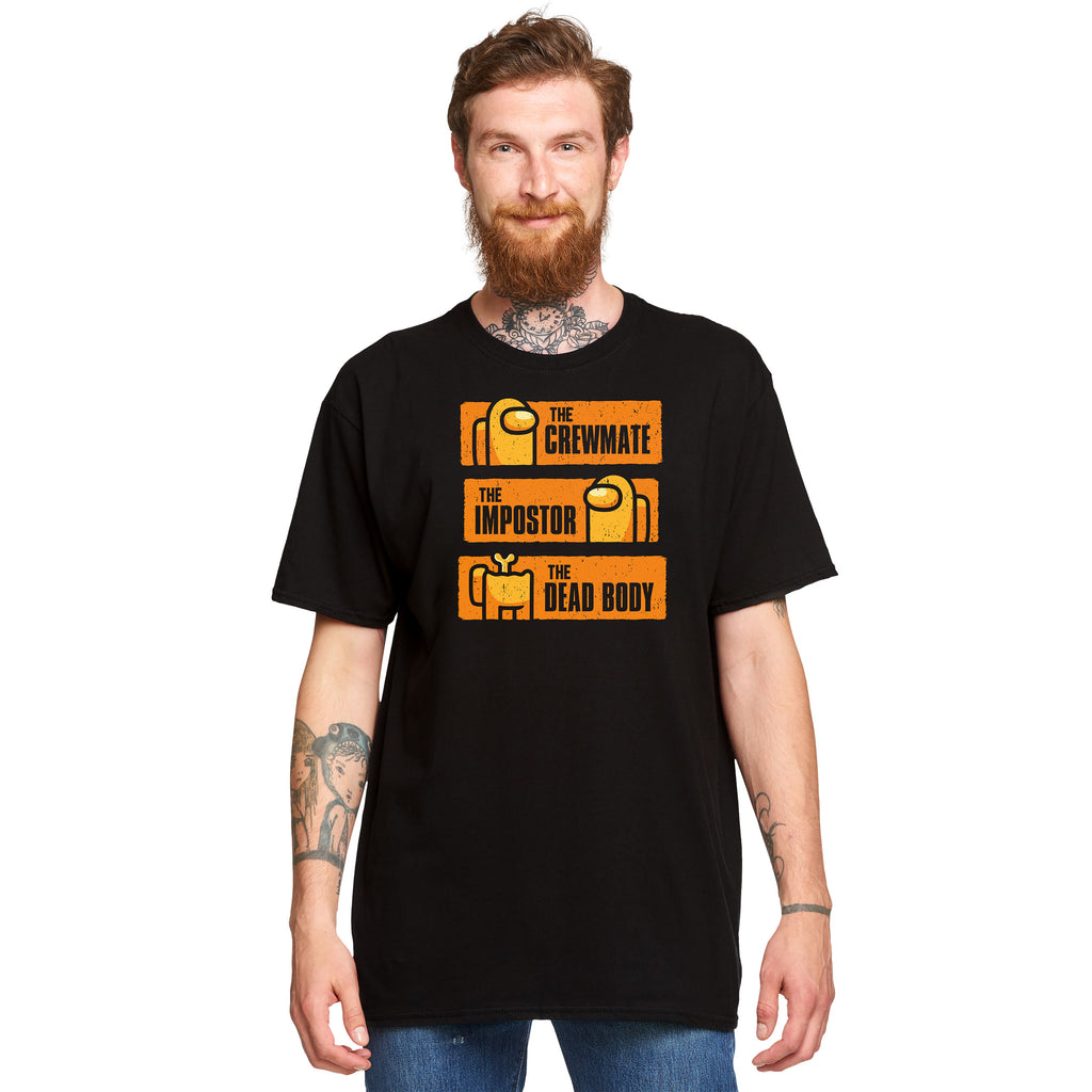 Product image Impostor From Life To Death T-Shirt for Among Us Fans Black