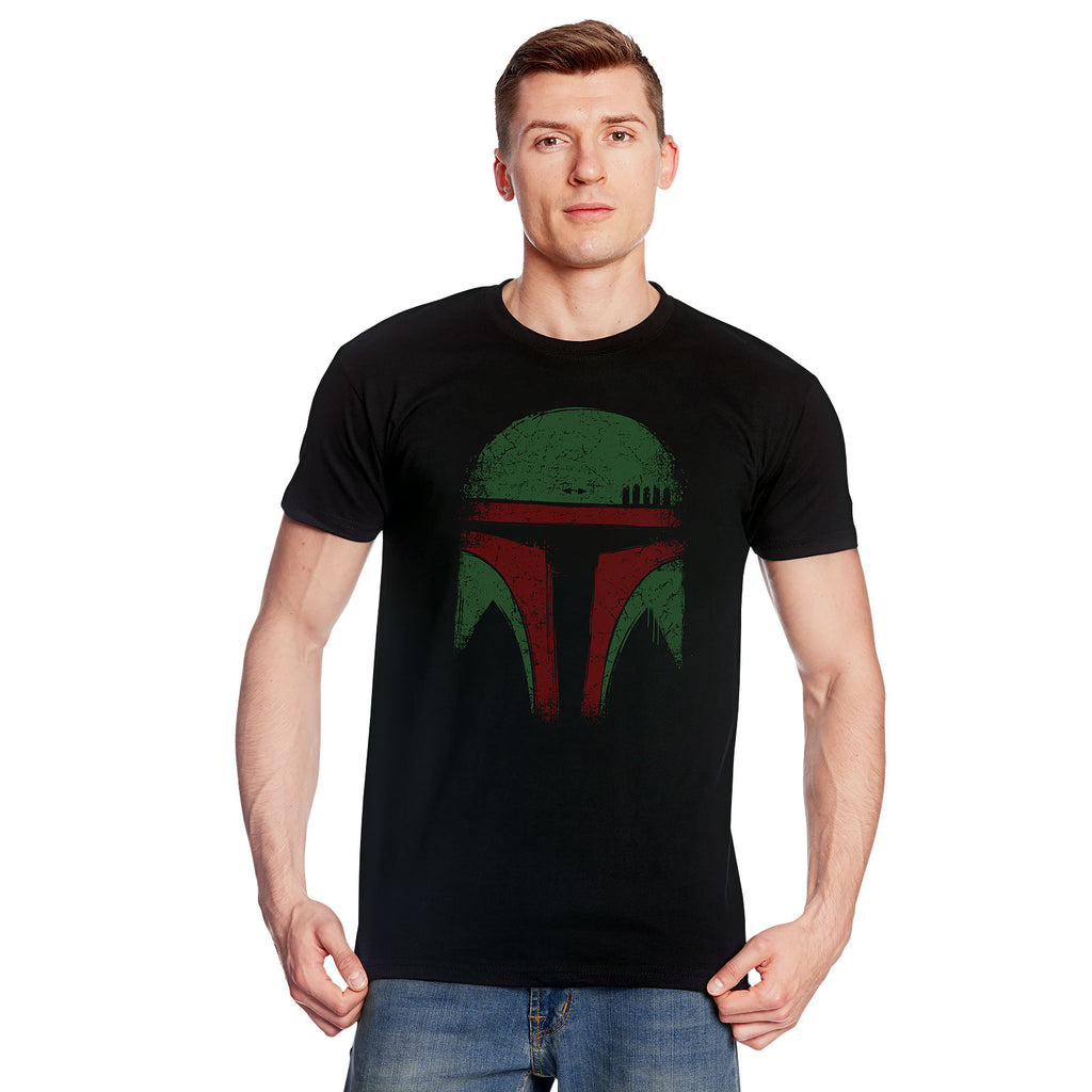 Product image Boba Face T-Shirt for Star Wars Fans Black