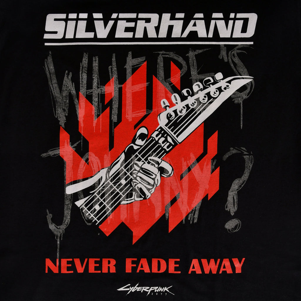 Product image Cyberpunk 2077 - Johnny Fade Glow in the Dark T-Shirt black