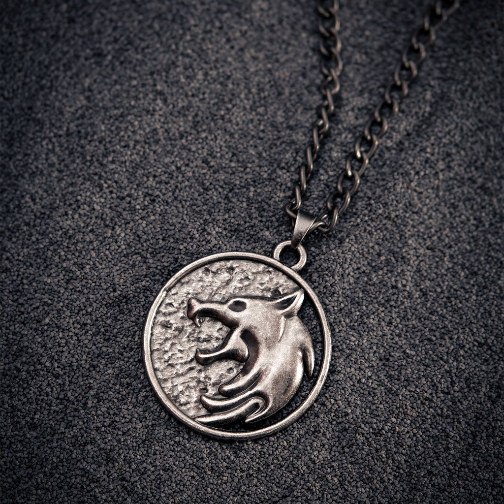 Product image Witcher - Geralt Wolf Medallion Necklace