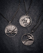 Product image Witcher - Geralt Wolf Medallion Necklace