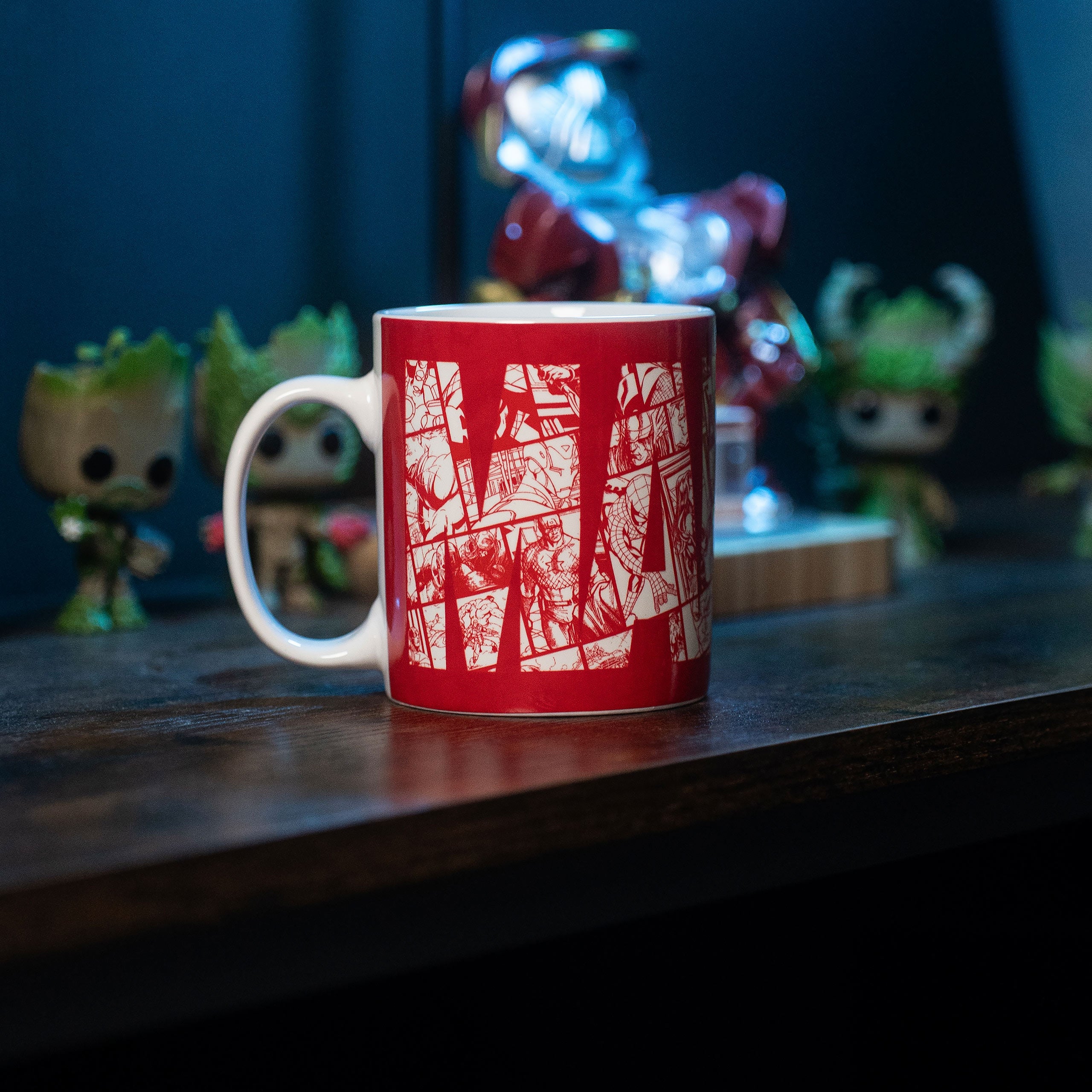 Product image Marvel - Comic Logo Thermoeffect Mug
