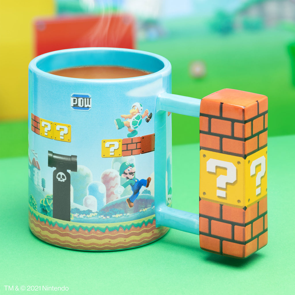 Product image Super Mario - Question Mark Block Mug with 3D Handle