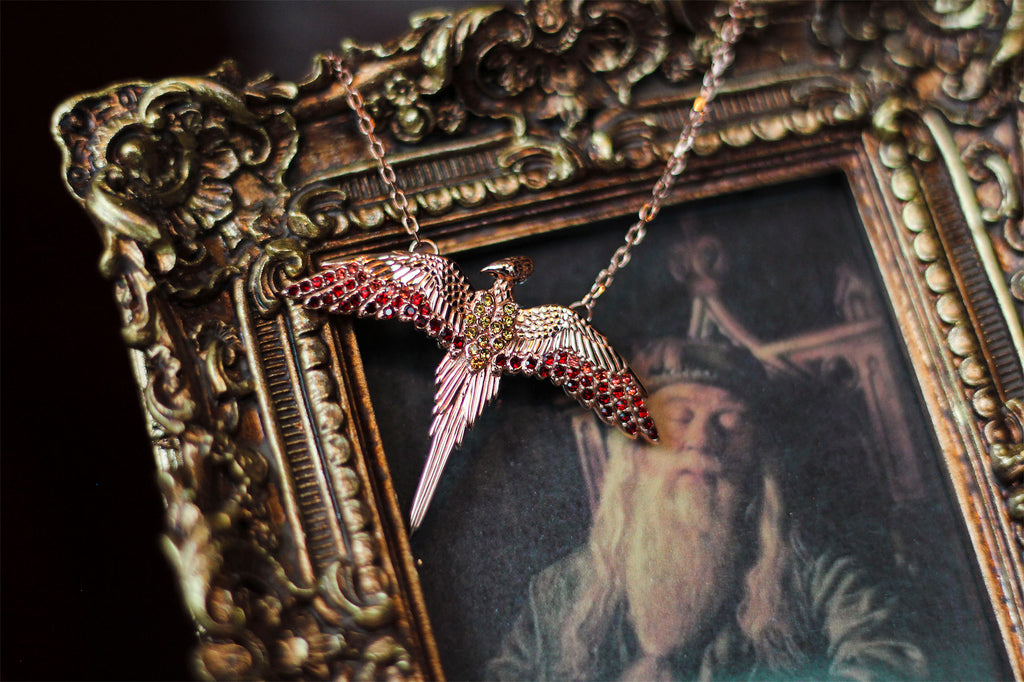 Product image Harry Potter - Fawkes Necklace with Crystals