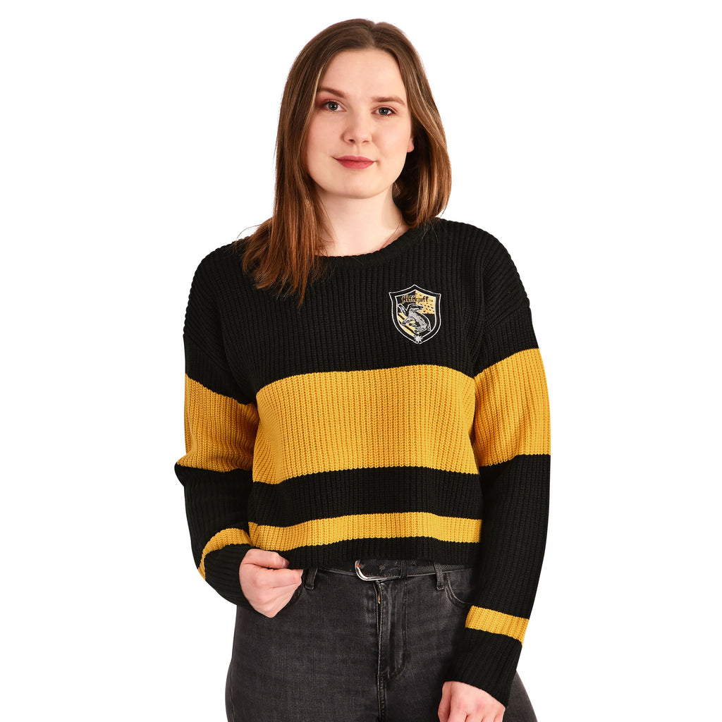 Product image Harry Potter - Hufflepuff Crop Sweater Women