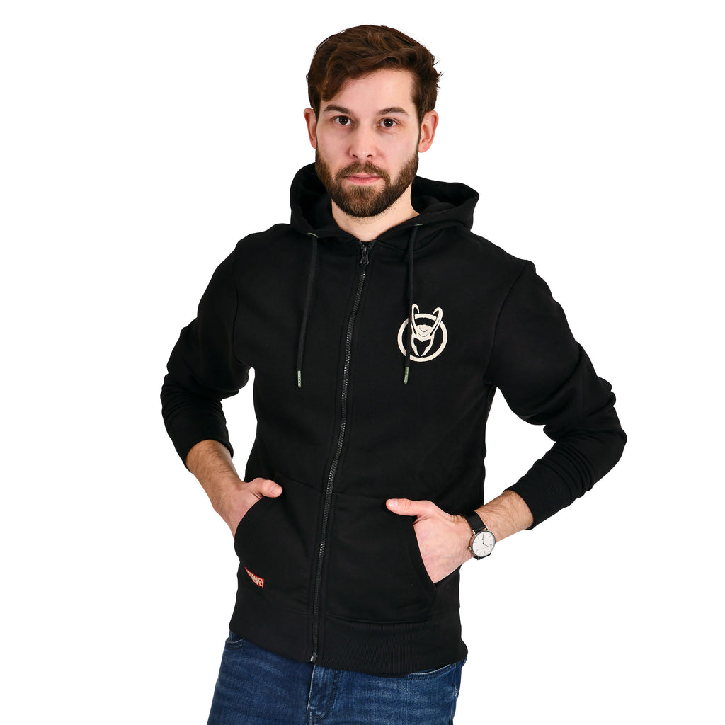 Product image Loki - Logo Badge Hoodie black
