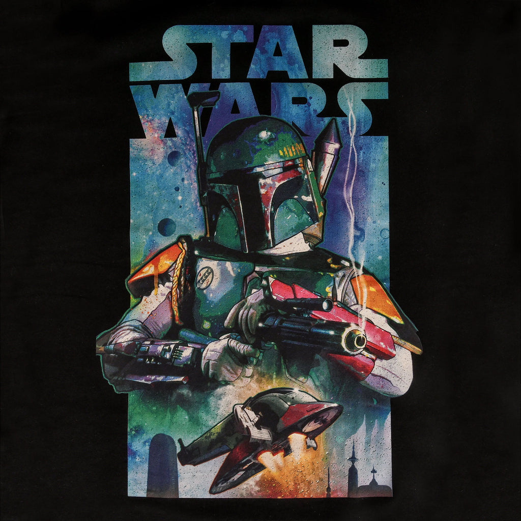 Product image Star Wars - Boba Fett with Slave I T-Shirt black