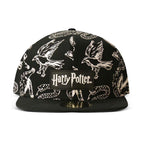 Product image Harry Potter - Hogwarts Coat of Arms Snapback Cap black-white