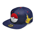 Product image Pokemon - Pokeball Snapback Cap Blue
