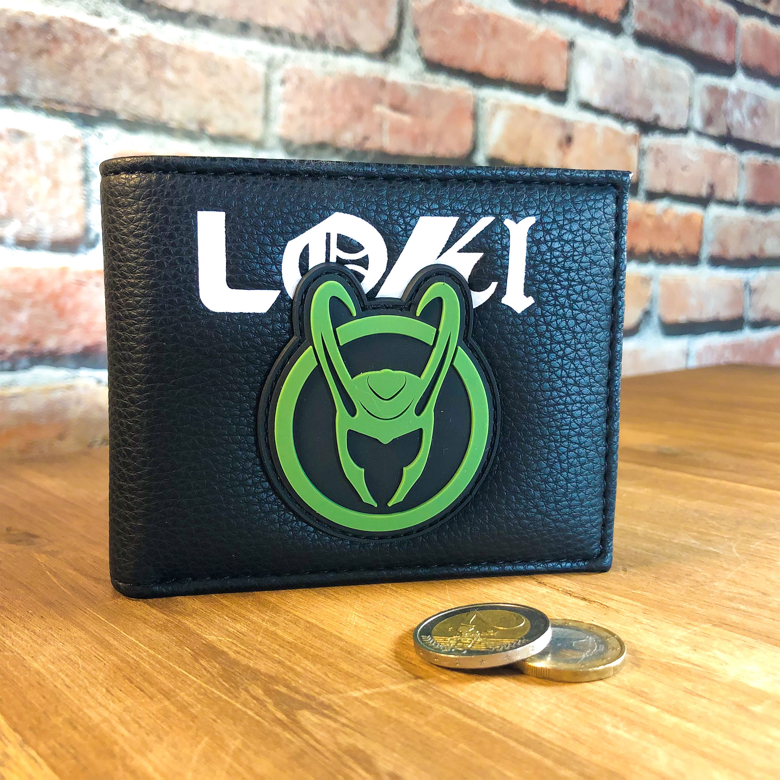 Product image Loki - Logo Badge Wallet black