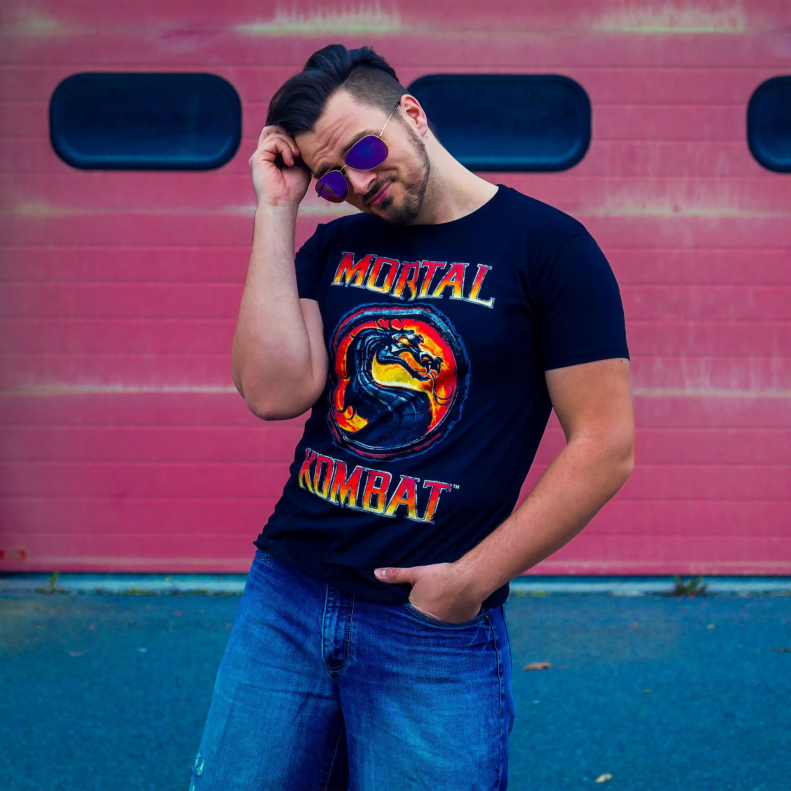 Product image Mortal Kombat - Logo T-Shirt Black