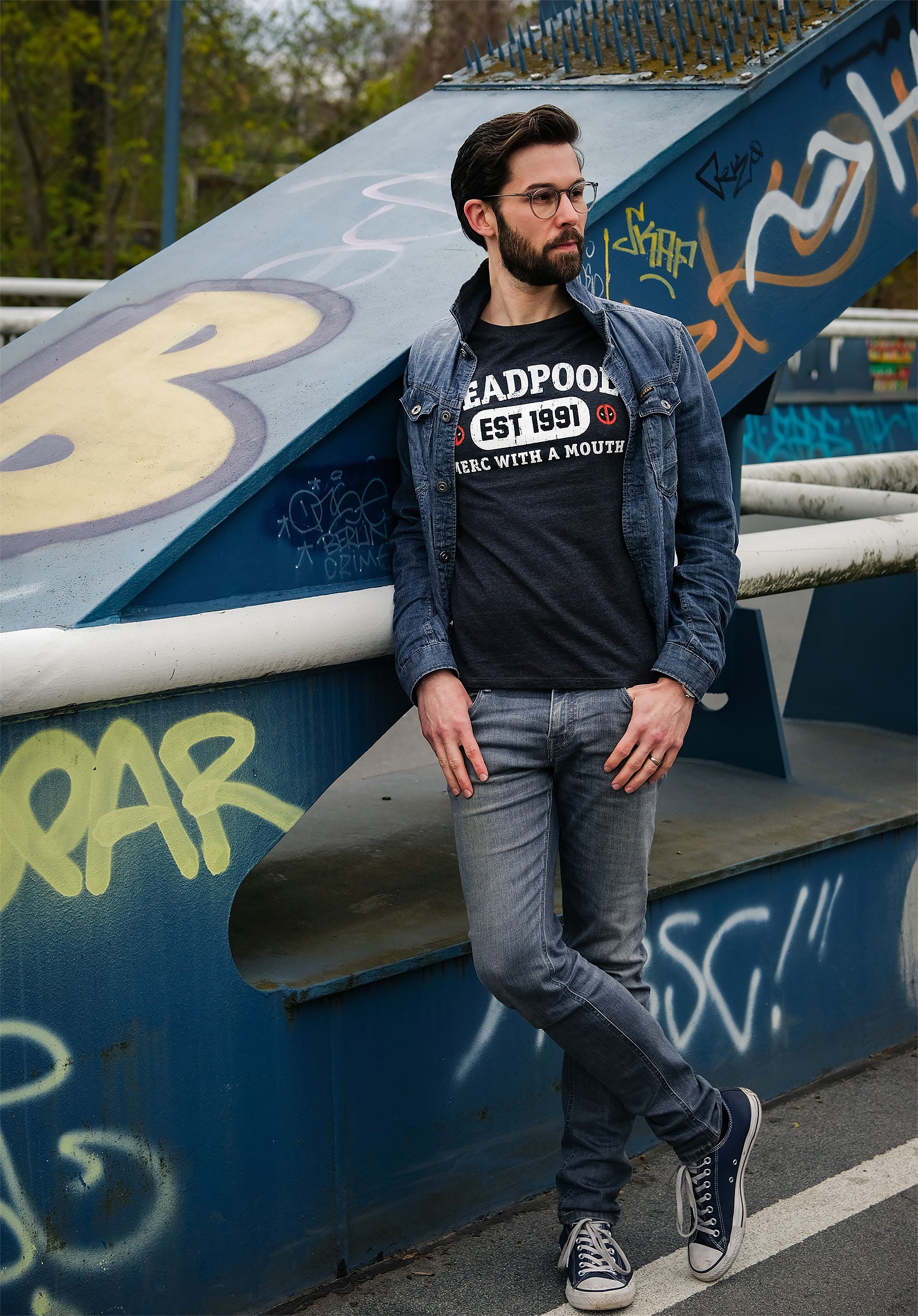 Product image Deadpool - Est 1991 T-Shirt grey