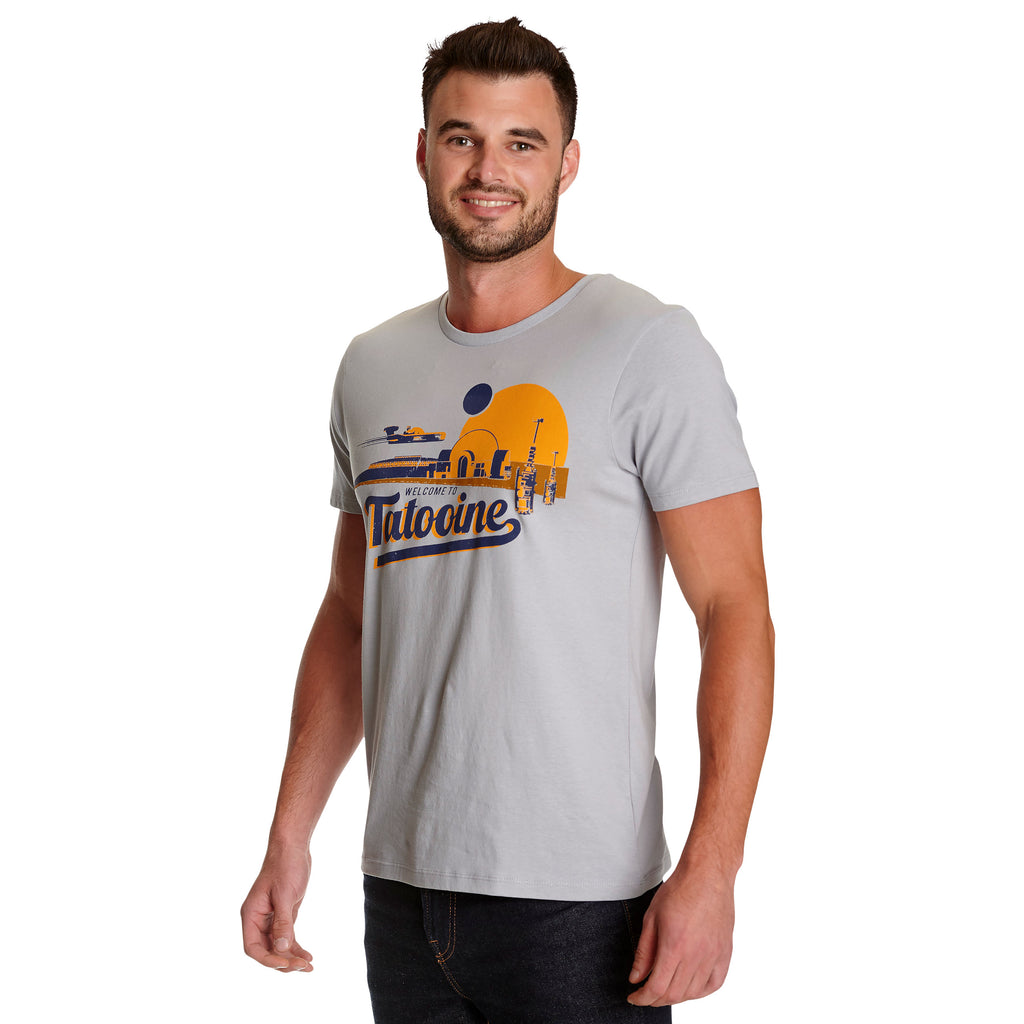 Product image Star Wars - Welcome to Tatooine T-Shirt grey