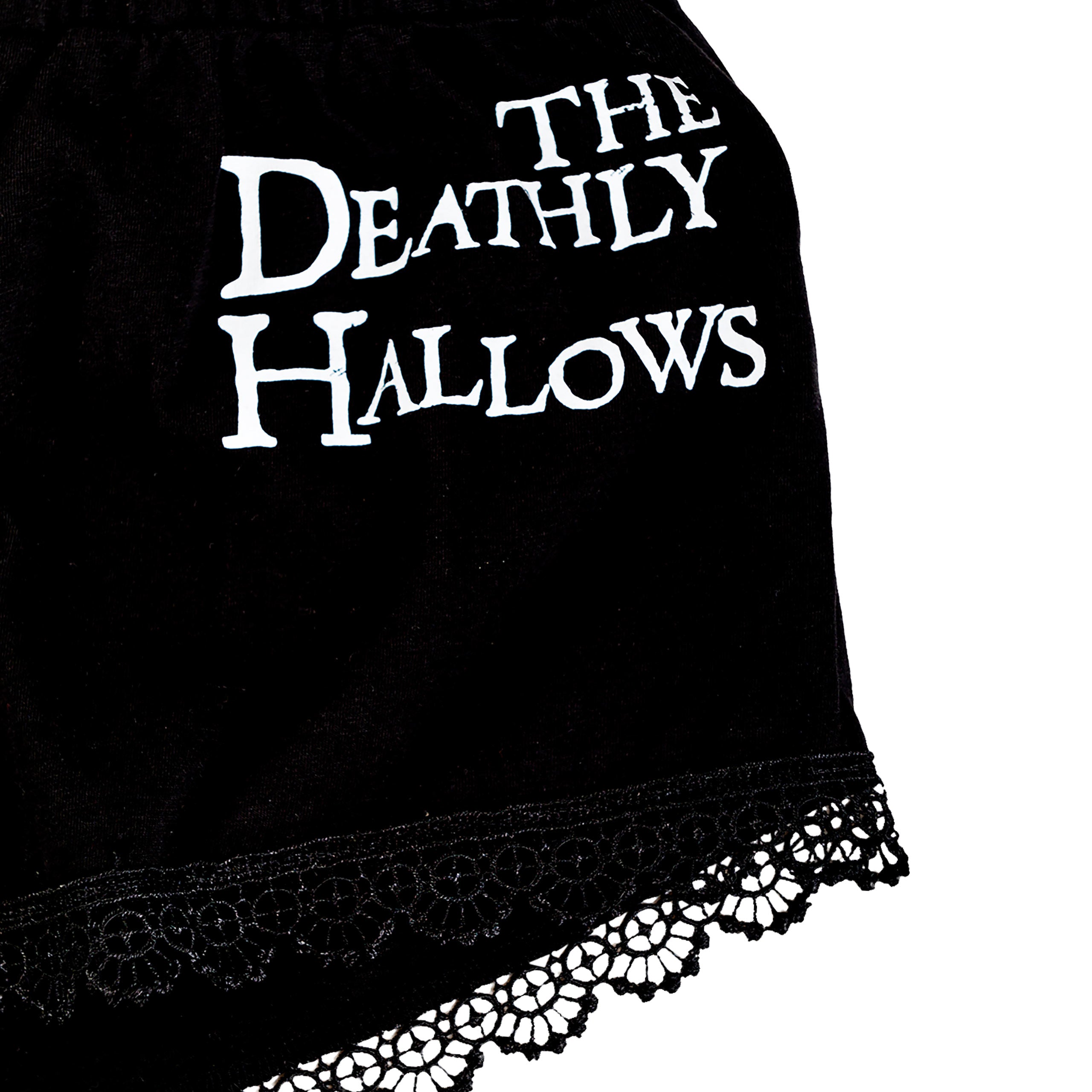 Product image Deathly Hallows Pyjama Women's Short with Lace - Harry Potter