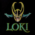 Product image Loki - Logo Pyjama Ladies short with lace black