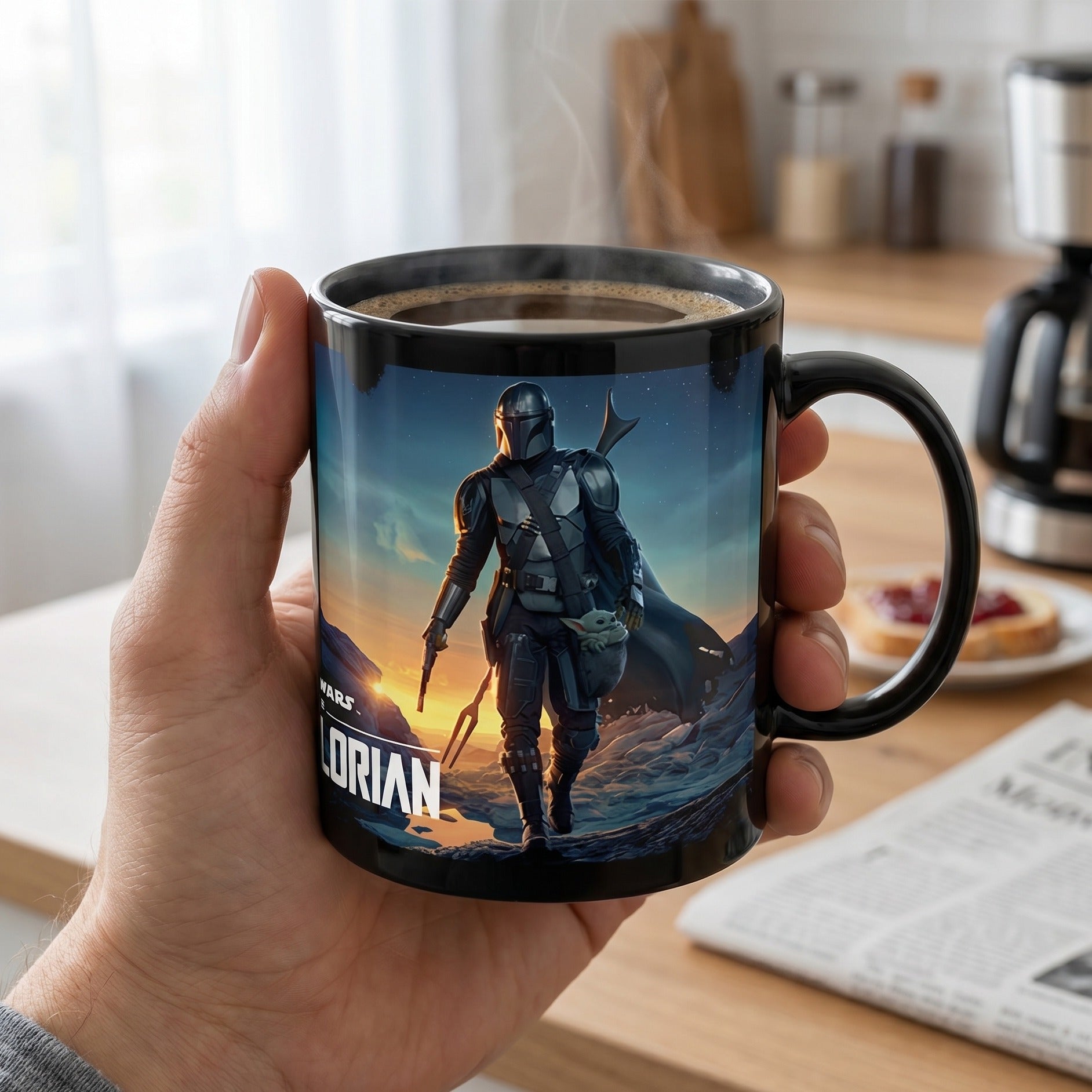 Product image Mandalorian Nightfall Mug - Star Wars The Mandalorian