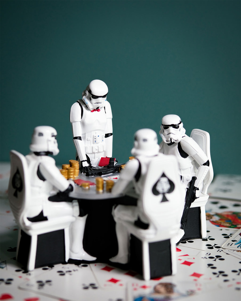 Product image Original Stormtrooper Poker Face Diorama