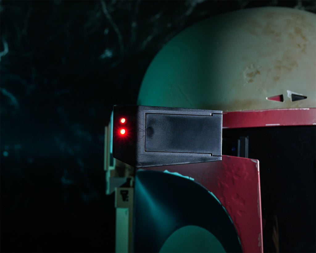 Product image Boba Fett Premium Helmet Replica Re-Armored with Light Effects - Star Wars
