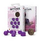 Product image Witcher - Dandelion Conqueror of Hearts RPG Dice Set 7pcs with Collector's Coin