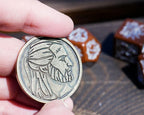 Product image Witcher - Geralt Roach's Companion RPG Dice Set 7pc with Collector's Coin