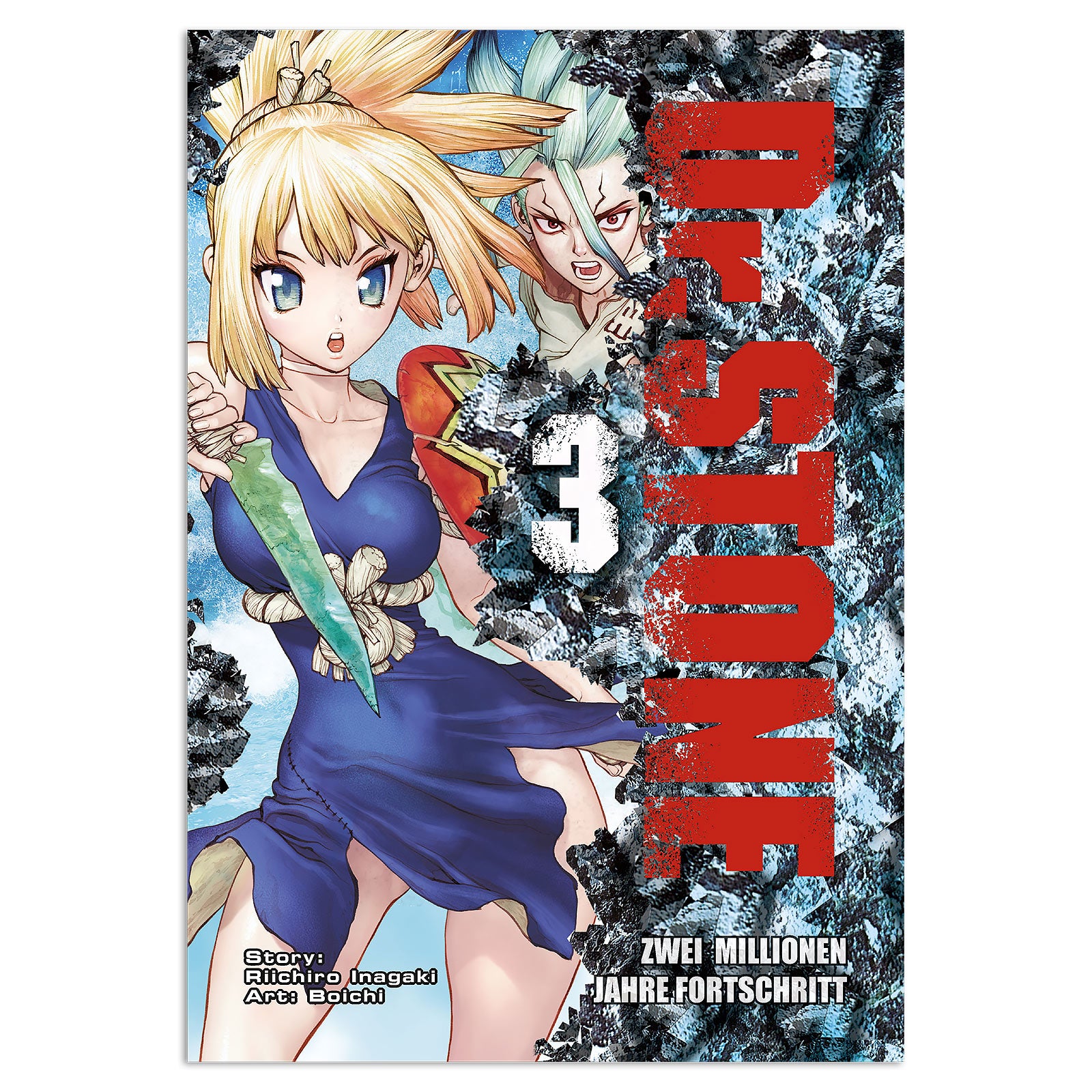 Product image Dr. Stone - Two Million Years of Progress Volume 3 Paperback