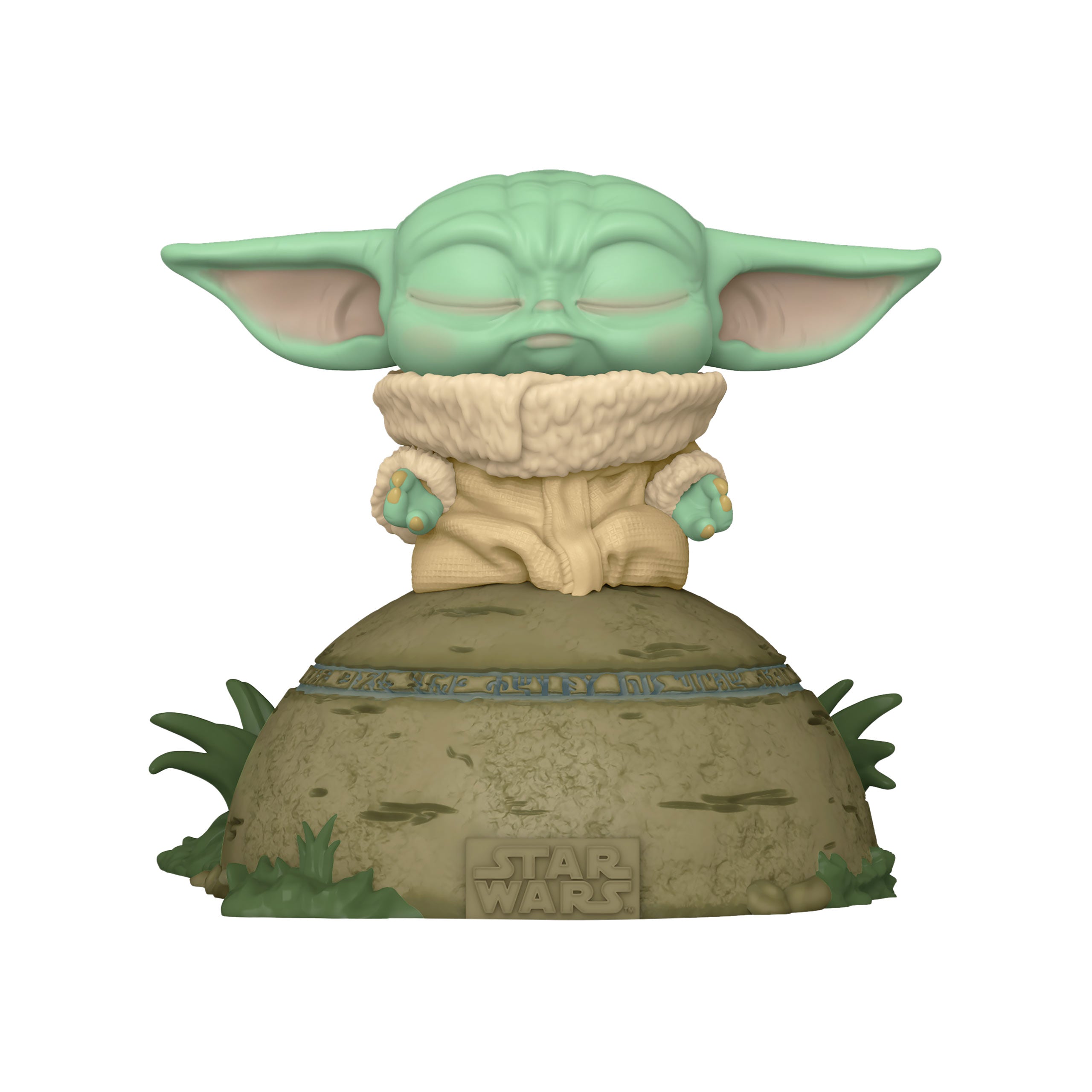 Product image Grogu Using the Force Funko Pop Figure with Light and Sound Effects - Star Wars The Mandalorian