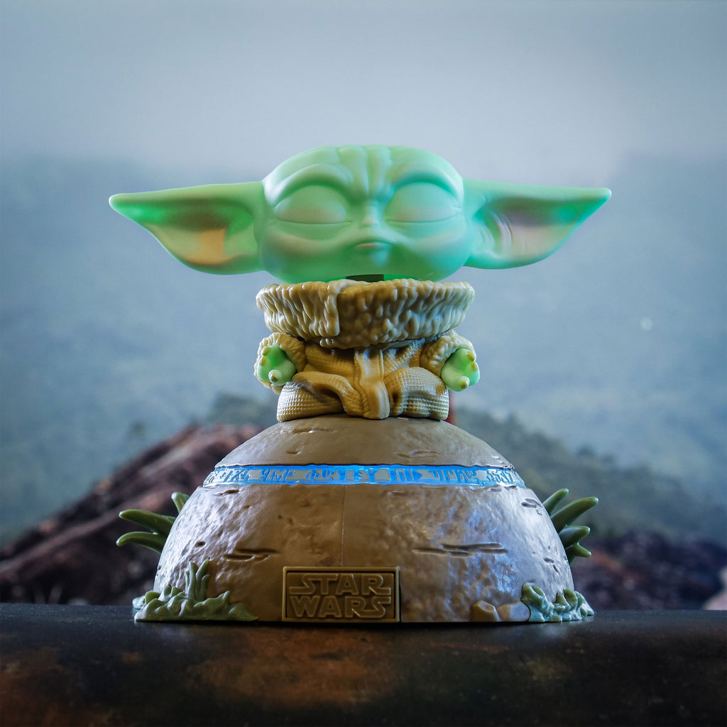 Product image Grogu Using the Force Funko Pop Figure with Light and Sound Effects - Star Wars The Mandalorian