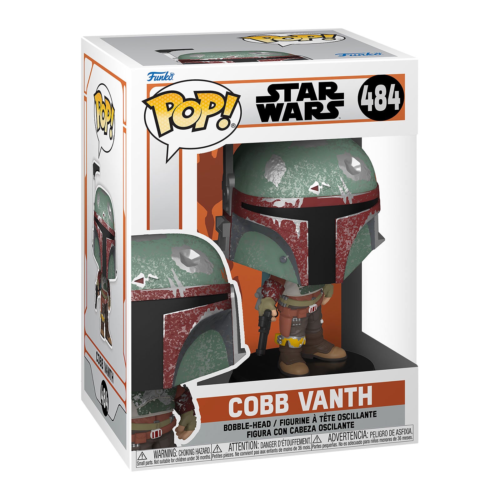 Product image Cobb Vanth Funko Pop Bobblehead Figure - Star Wars The Mandalorian