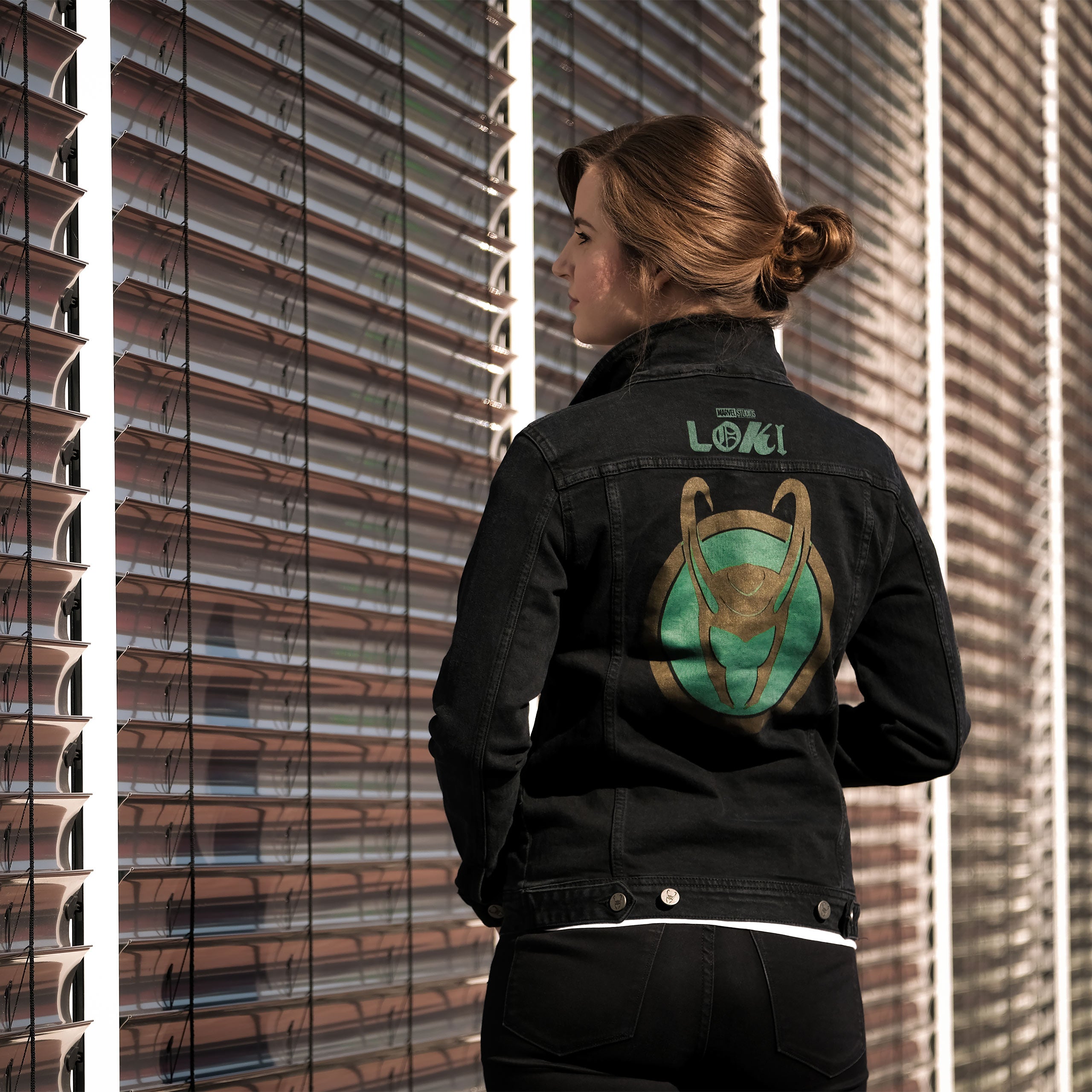 Product image Loki - Logo Denim Jacket Women Black