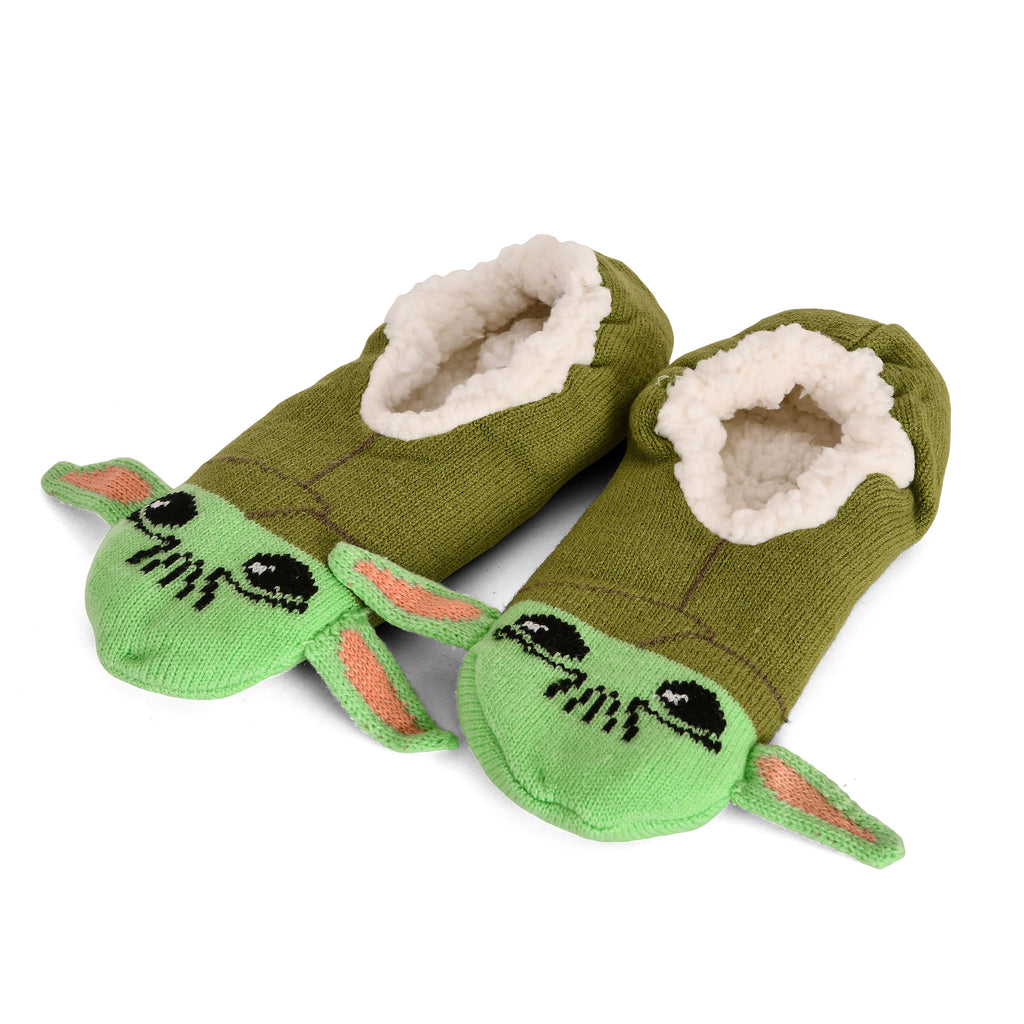 Product image Grogu Plush Slippers Green - Star Wars The Mandalorian