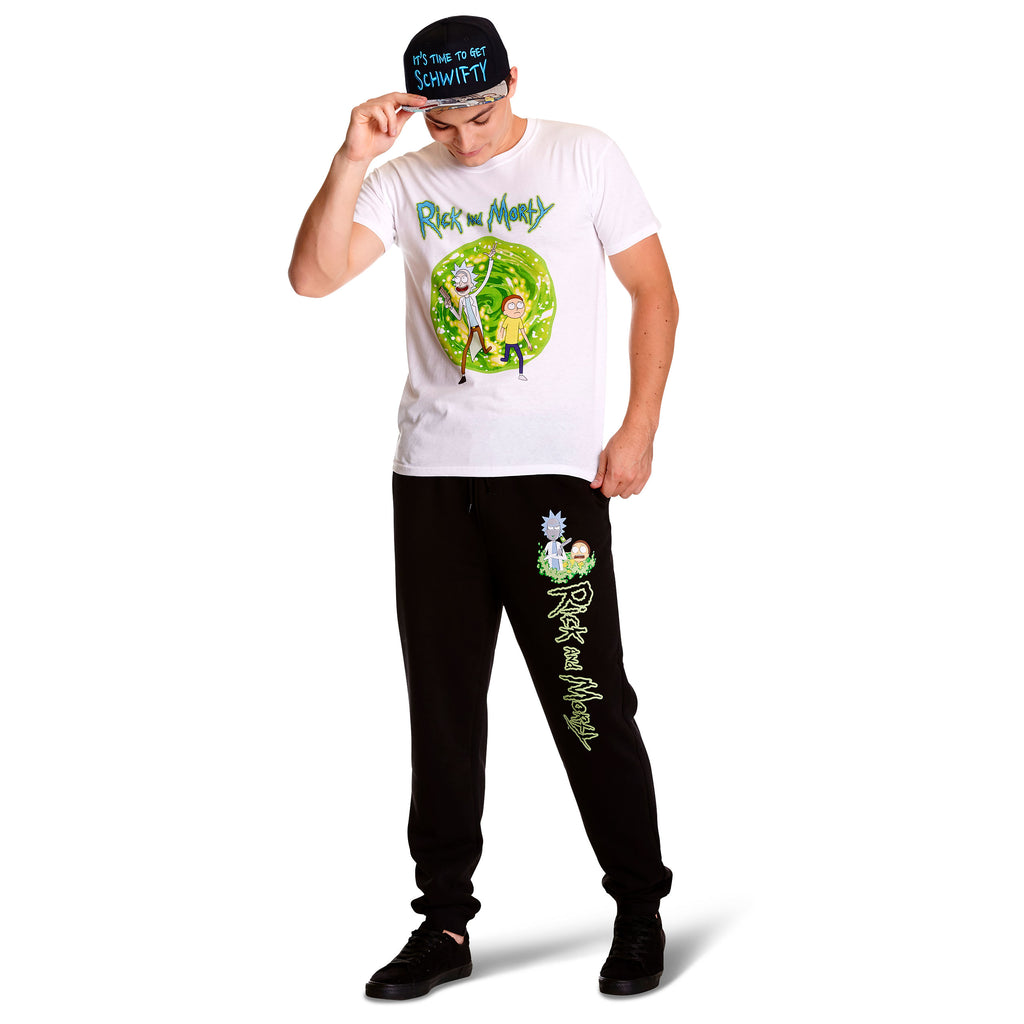 Product image Rick and Morty - Logo Sweatpants Glow in the Dark black