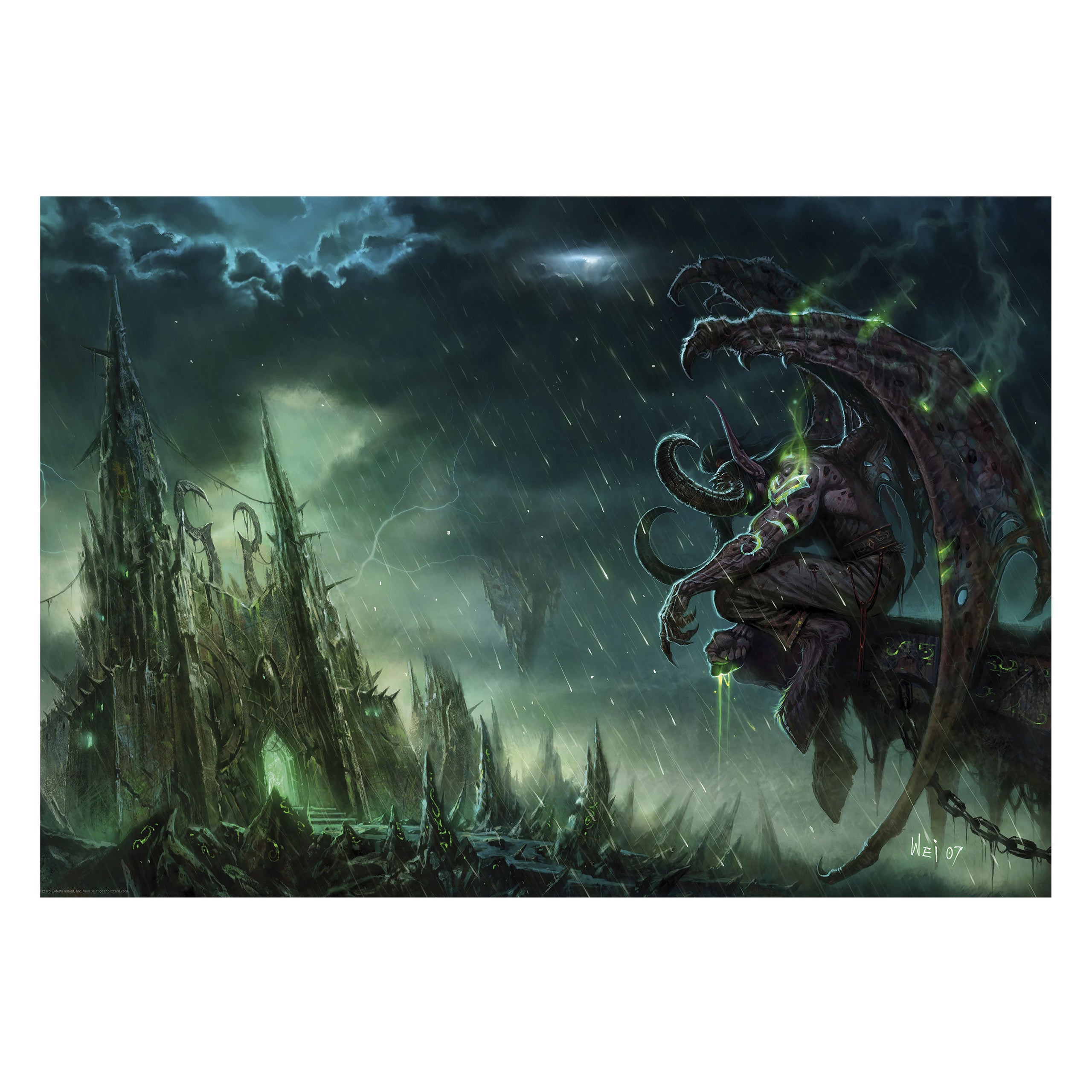 Product image World of Warcraft - Illidan Stormrage Poster