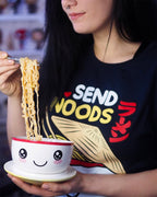 Product image Send Noods Ramen T-Shirt for Anime Fans Blue