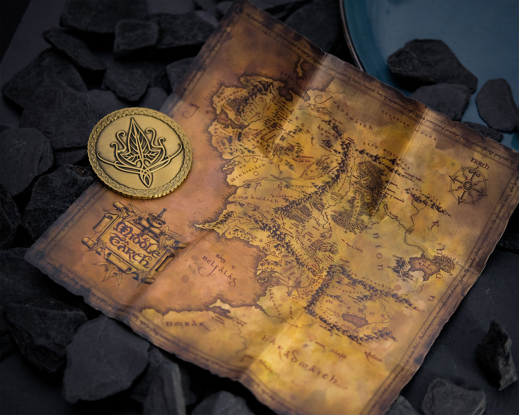 Product image The Lord of the Rings - Leaf Brooch Collector's Coin