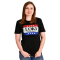 Product image For President T-Shirt black for Loki Fans