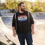 Product image For President T-Shirt black for Loki Fans