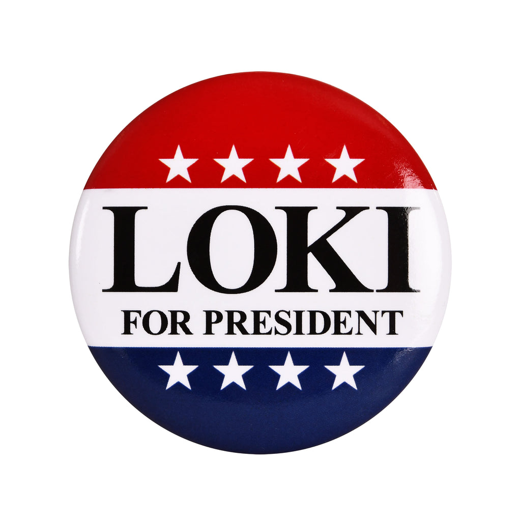 Product image For President Button for Loki Fans