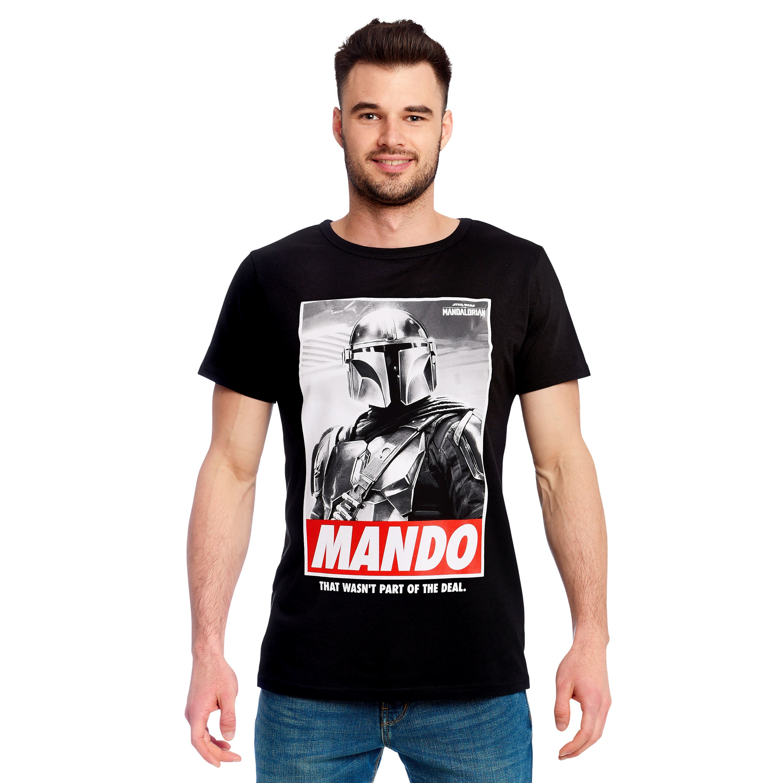 Product image Mando T-Shirt black - Star Wars The Mandalorian