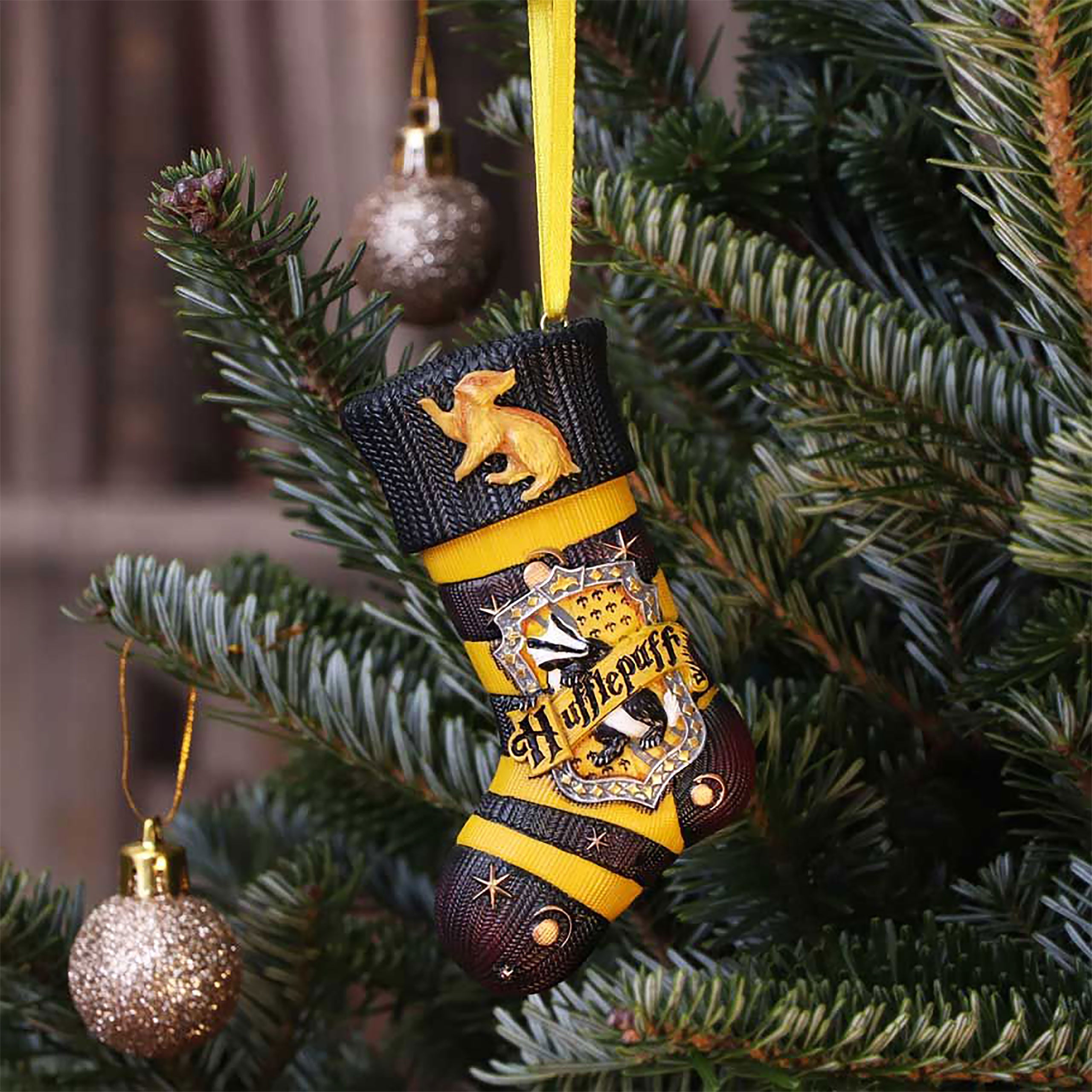 Product image Harry Potter - Hufflepuff Stocking Christmas Tree Ornament