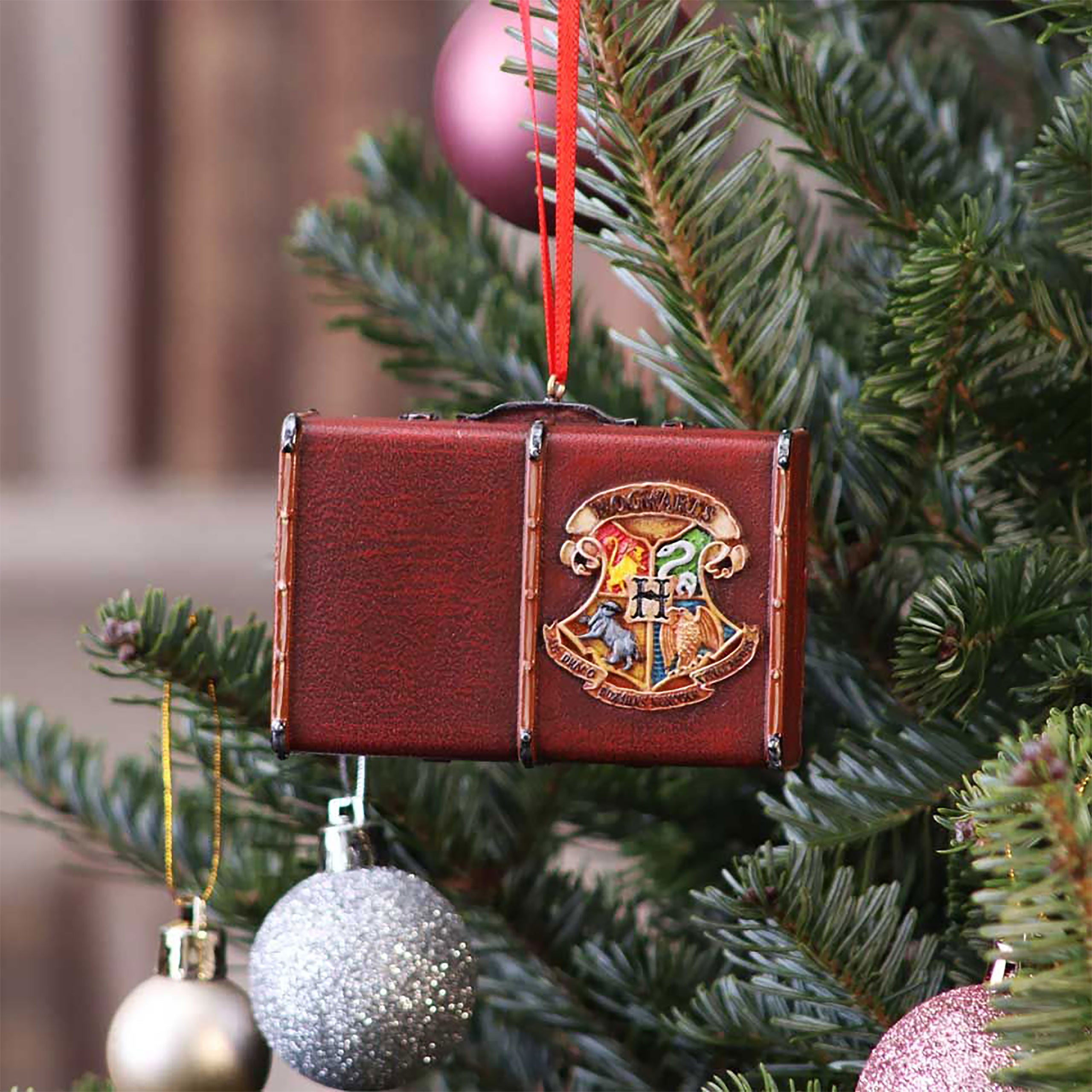 Product image Harry Potter - Hogwarts Suitcase Christmas Tree Ornament