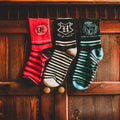 Product image Hogwarts Socks 3 Set in Gift Box - Harry Potter