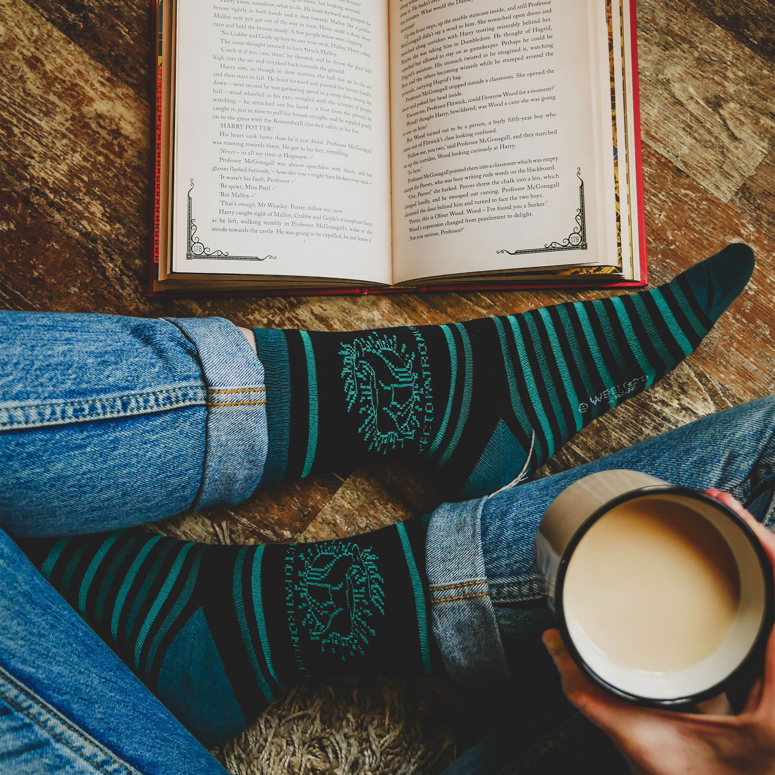 Product image Hogwarts Socks 3 Set in Gift Box - Harry Potter