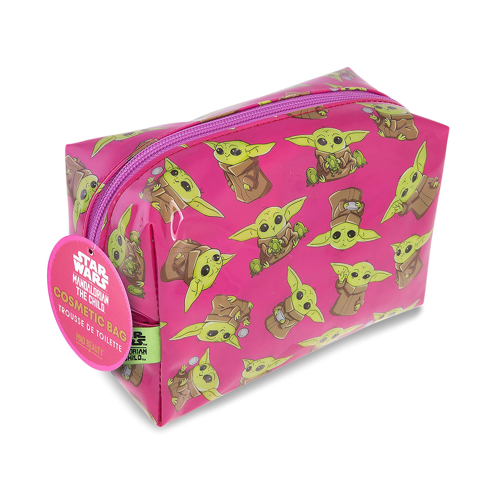Product image Grogu Cosmetic Bag - Star Wars The Mandalorian pink