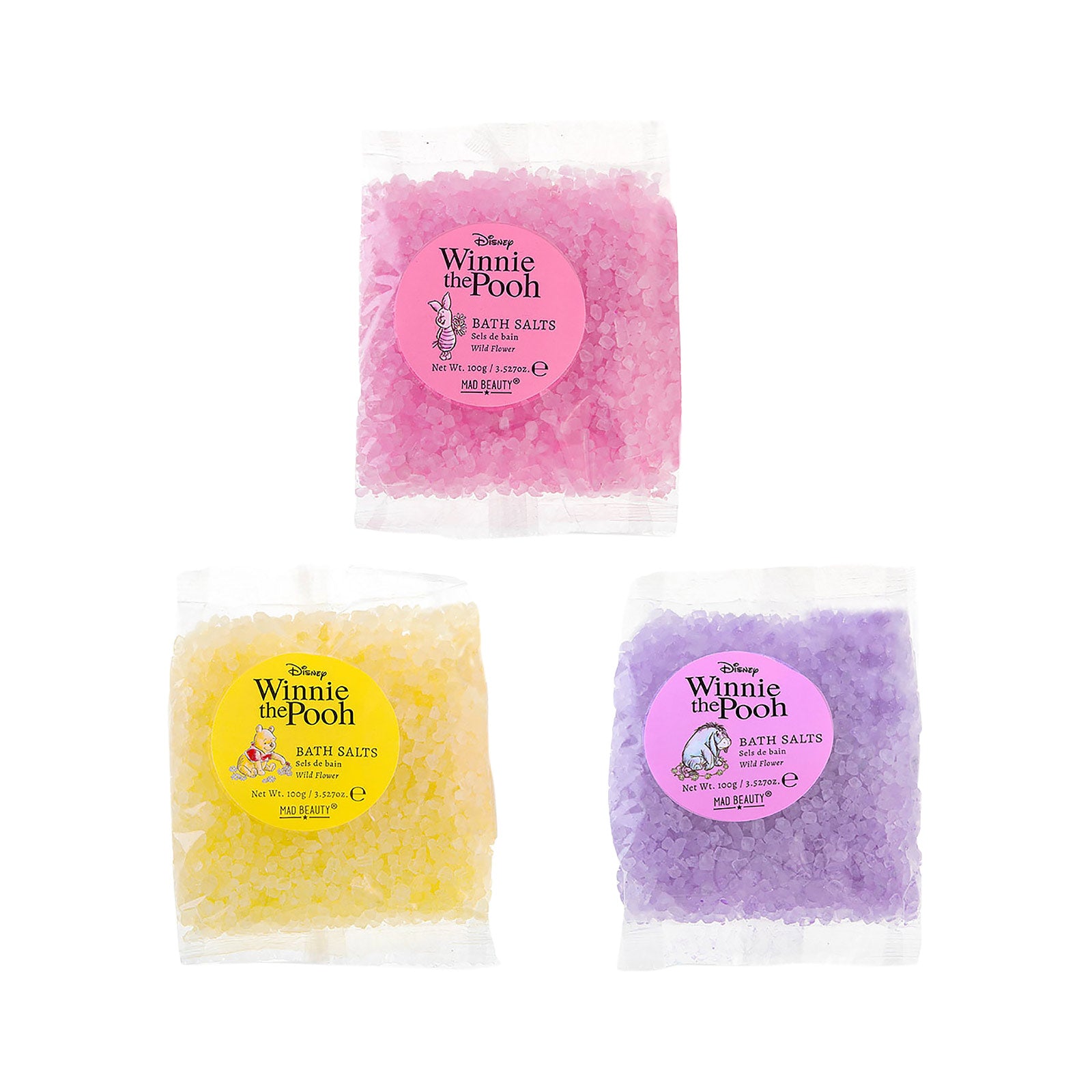 Product image Disney's Winnie the Pooh - Bath Salt 3 Piece Set