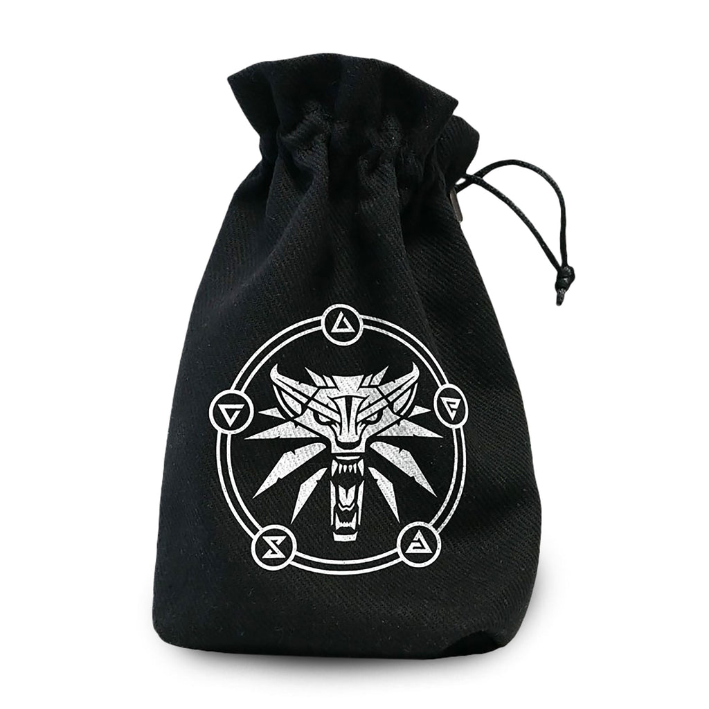 Product image Witcher - Wolf Logo Dice Bag Black