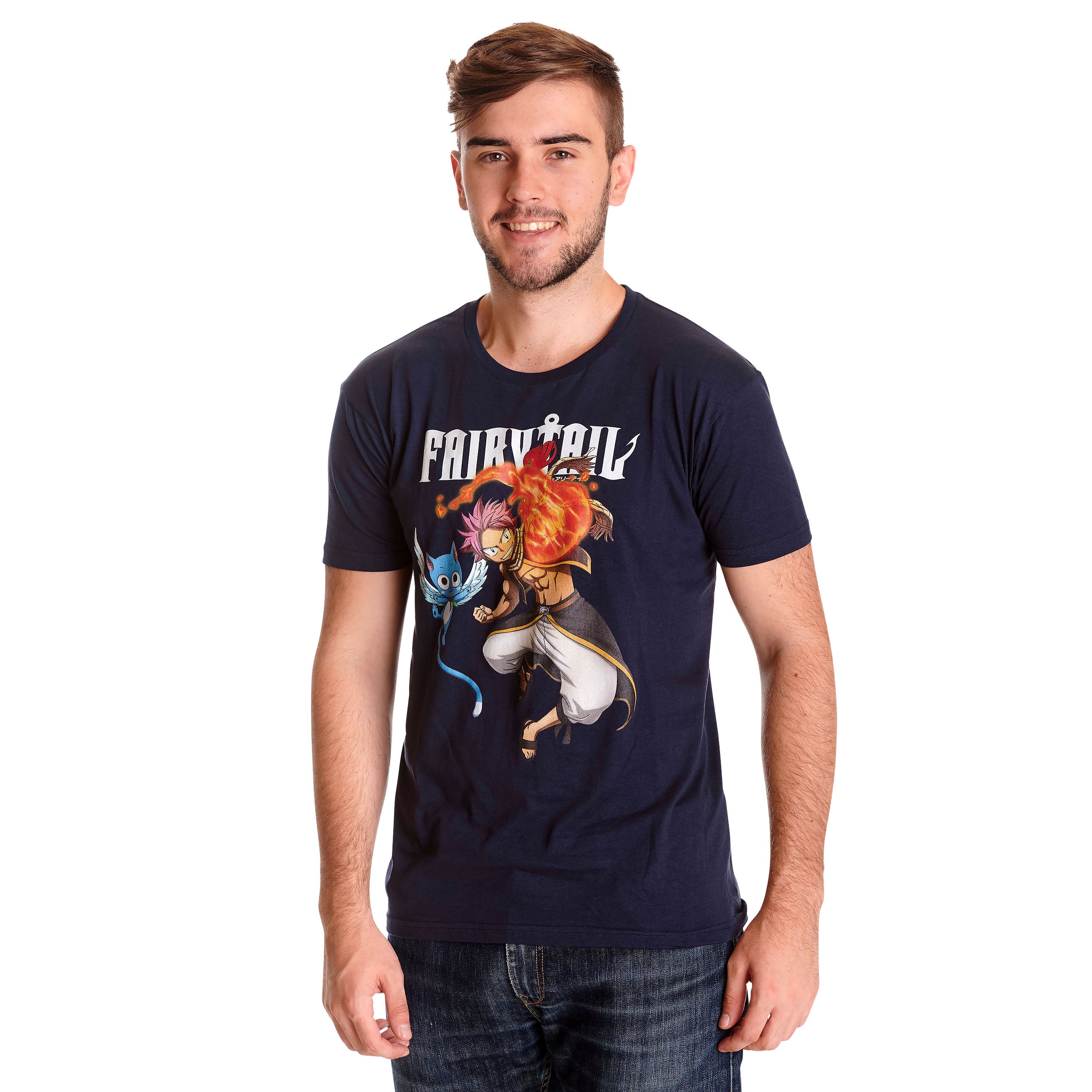 Product image Fairy Tail - Natsu and Happy T-Shirt blue