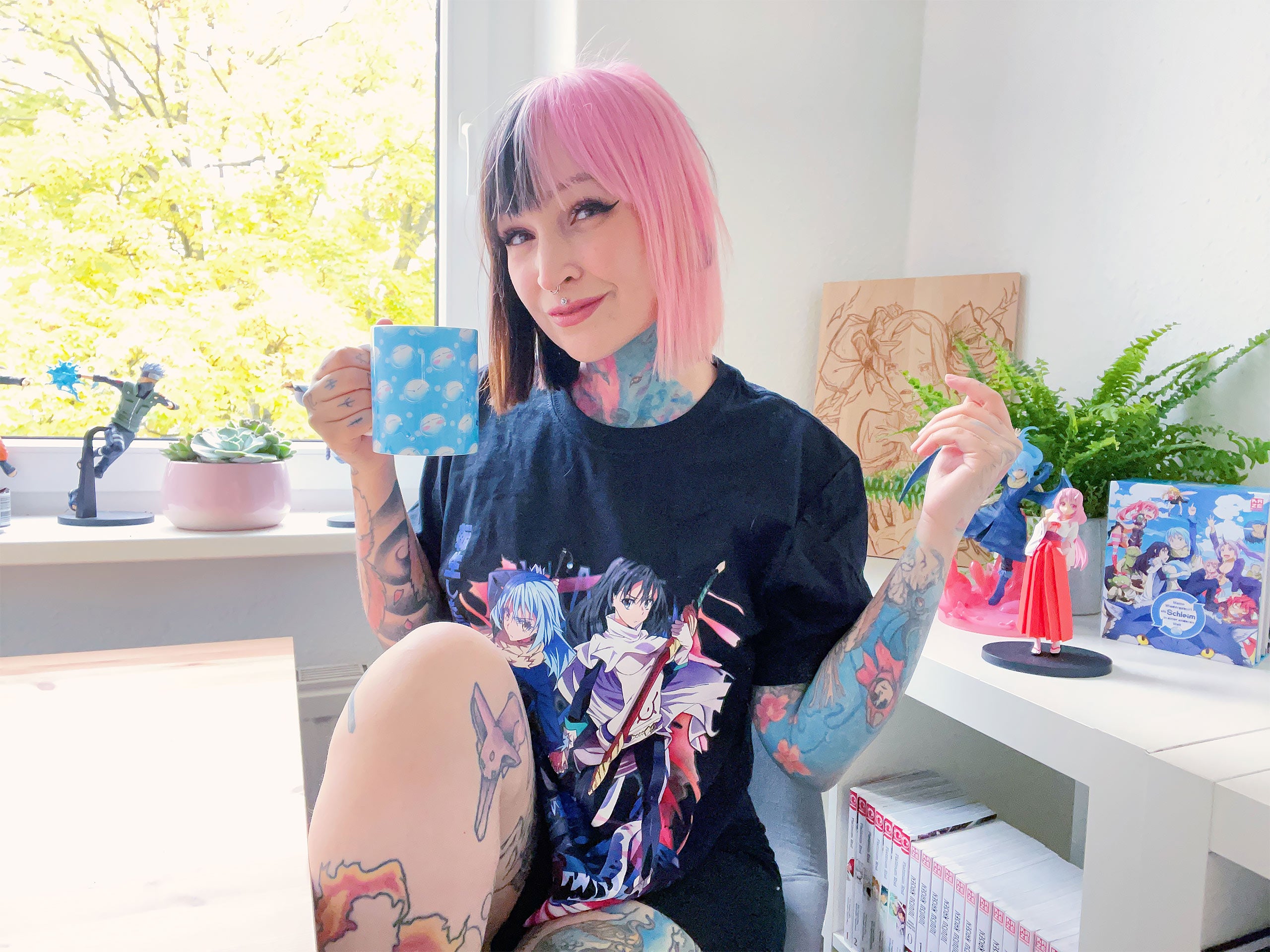 Product image My Reincarnation as a Slime in Another World - Slime Crew T-Shirt Black