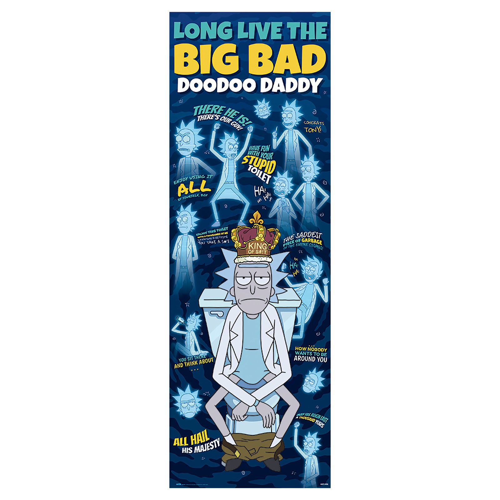 Product image Rick and Morty - Big Bad Doodoo Daddy Door Poster